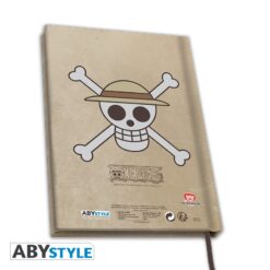 Alternative view of One Piece - Wanted Luffy - Notebook A5 - ABYANOT025