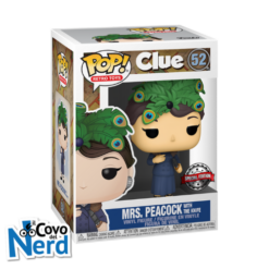 Funko POP! Retro Toys: Clue - Mrs. Peacock w/Knife (Special Edition) 52