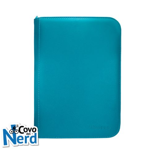 Vivid Zippered 4-Pocket PRO-BINDER - Teal