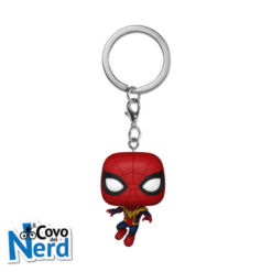 Alternative view of Funko POP! Keychain: Spider-Man No Way Home - Spider-Man