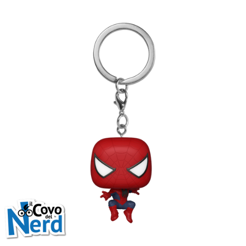 Alternative view of Funko POP! Keychain: Spider-Man No Way Home - Friendly Neighborhood Spider-Man