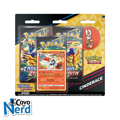 Crown Zenith Cinderace Collezione Spille