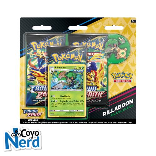 Crown Zenith Rillaboom Collezione Spille