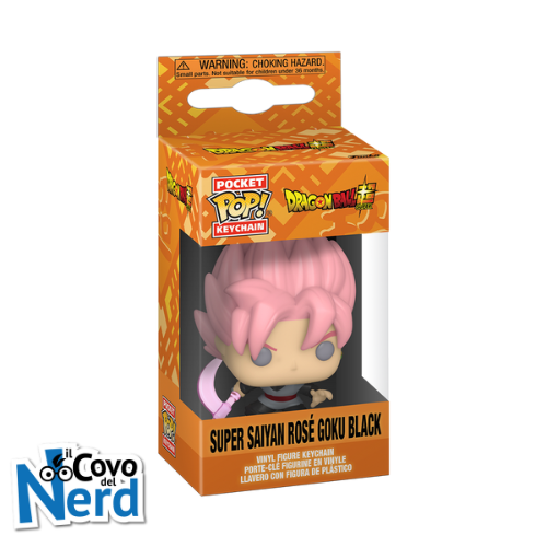 Funko POP! Keychain: Dragon Ball Super - Super Saiyan Rosè Goku Black