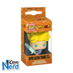 Funko POP! Keychain: Dragon Ball Super - Super Saiyan Trunks w/Sword