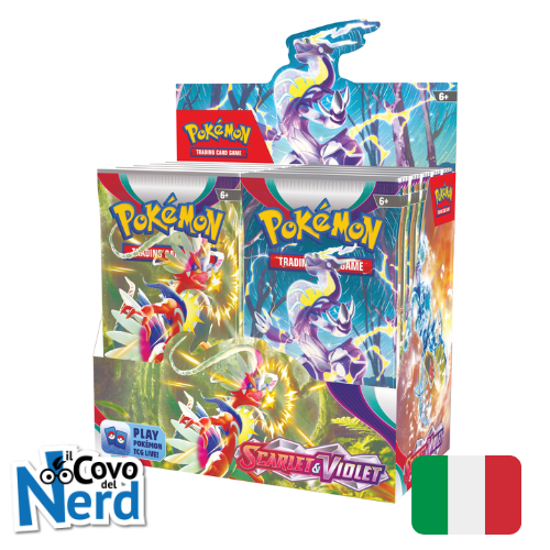 Scarlatto & Violetto Box di Bustine (36) Pokémon TCG ITA