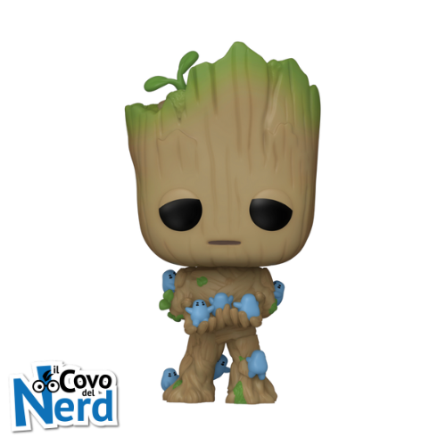 Alternative view of Funko POP! Marvel: I Am Groot - Groot w/Grunds 1194
