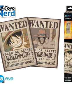 One Piece - Wanted Luffy & Ace - Chibi Posters (52x35) - GBYDCO339