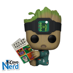 Alternative view of Funko POP! Marvel: I Am Groot - Groot in Onesie w/Book 1193