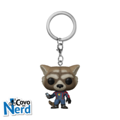 Alternative view of Funko POP! Keychain: Guardians of the Galaxy Vol.3 - Rocket