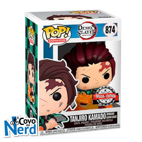 Funko POP! Animation: Demon Slayer - Tanjiro (Hinokami Kagura Dance) Special Edition 874