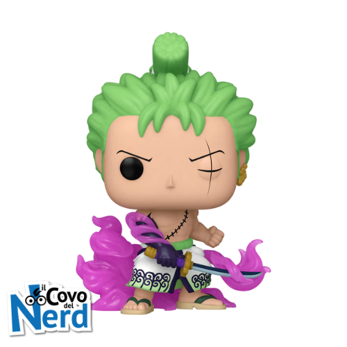 Alternative view of Funko POP! Animation: One Piece - Zoro (Enma) Glow in the Dark1288