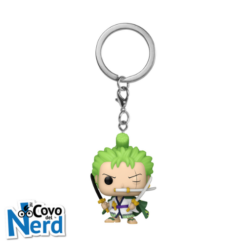 Alternative view of Funko POP! Keychain: One Piece - Roronoa Zoro
