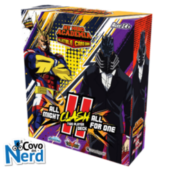 All-Might vs All for One - League of Villains 2-Players Clash Deck ENG - My Hero Academia CCG Serie 4