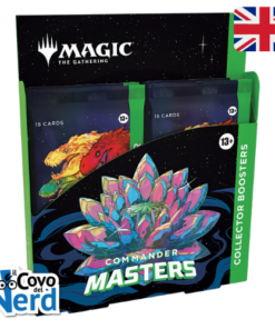 Commander Masters Collector ENG Booster Display - (4 Bustine) Magic the Gathering