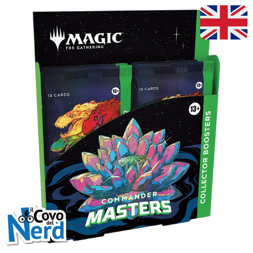Commander Masters Collector ENG Booster Display - (4 Bustine) Magic the Gathering