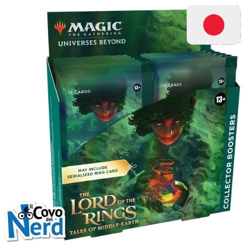 Collector Booster Display JAP Lord of the Rings: Tales of Middle-Earth (12 Bustine) - Magic the Gathering
