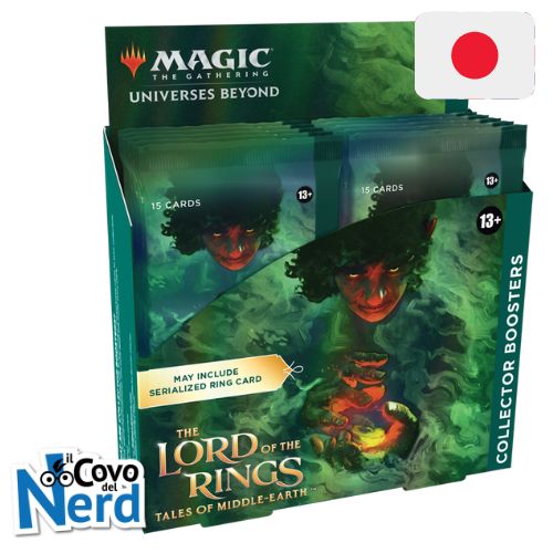 Collector Booster Display JAP Lord of the Rings: Tales of Middle-Earth (12 Bustine) - Magic the Gathering
