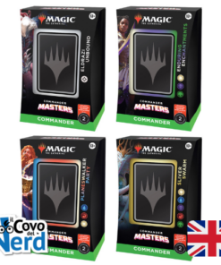 Commander Masters Decks ENG Display - (4 Mazzi) Magic the Gathering