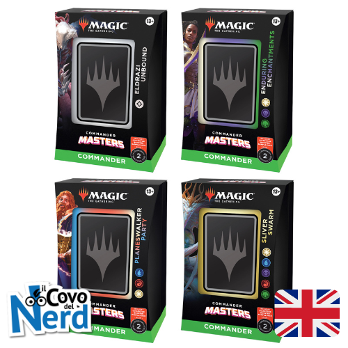 Commander Masters Decks ENG Display - (4 Mazzi) Magic the Gathering
