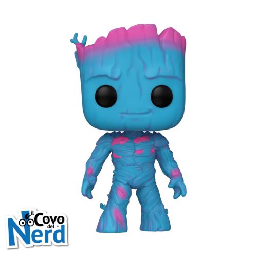 Funko POP! Marvel: Guardians of the Galaxy Vol.3 - Groot Blacklight 1242 - immagine 2