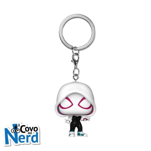 Funko POP! Keychain: Spider-Man Across the Spider-Verse - Spider-Gwen - immagine 2