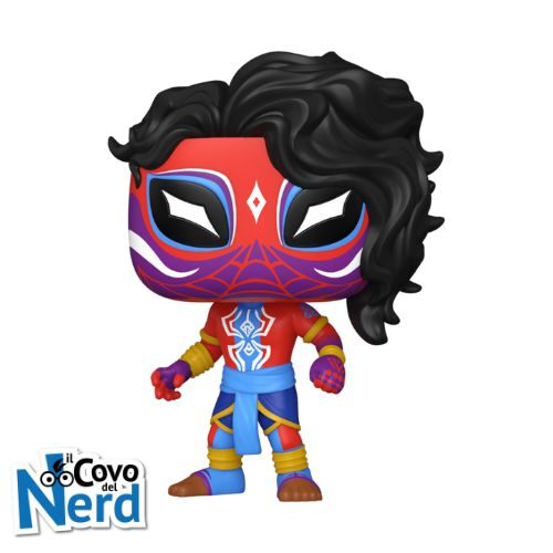 Alternative view of Funko POP! Marvel: Spider-Man Across the Spider-Verse - Spider-Man India 1227