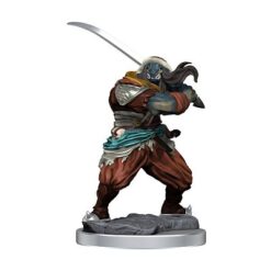 Alternative view of MTG - Zurgo Helmsmasher & Unyielding Krumar - Magic the Gathering Unpainted Miniatures - WZK90397