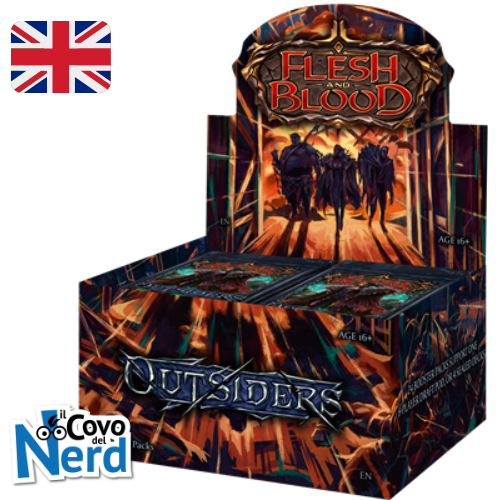 Outsiders Booster Display ENG (24 Packs) - Flesh & Blood TCG