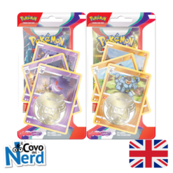 Scarlet & Violet Premium Checklane Blister Bundle (2) Pokémon TCG ENG