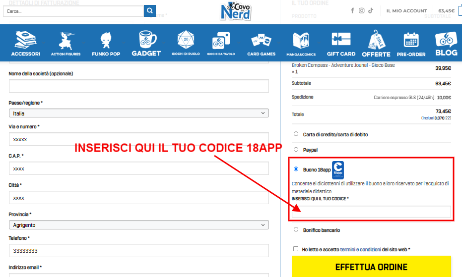 Games Academy Bergamo - ricordati che puoi usare il bonus cultura per  acquistare prodotti editoriali, fumetti, GDR, riviste siamo a  disposizione per aiutarti ad usufruire dei servizi!