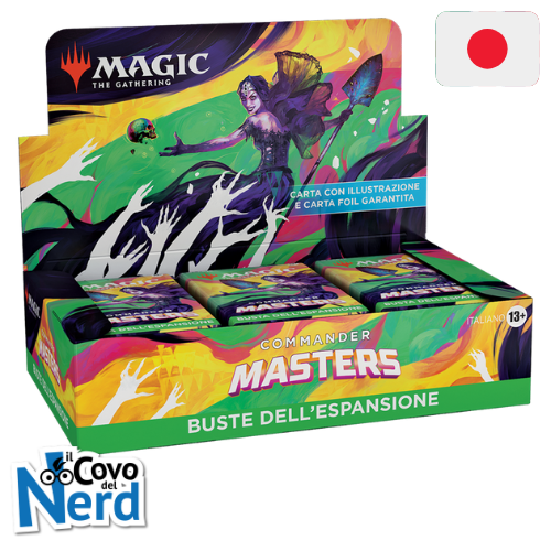 Commander Masters Set JAP Booster Display - (24 Bustine) Magic the Gathering