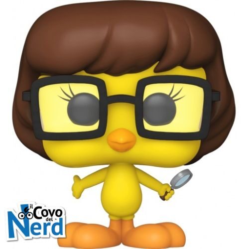 Alternative view of Funko POP! Animation: Looney Tunes - Tweety Bird as Velma Dinkley 1243