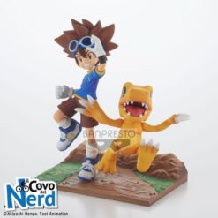 Digimon Adventure - DFX - Adventure Archives - Taichi & Agumon - 15cm