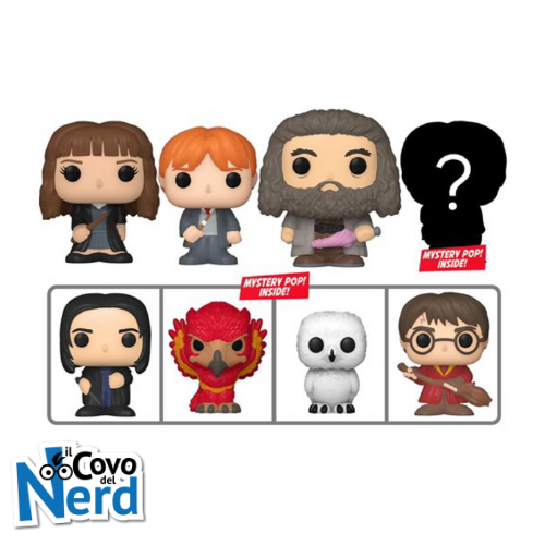 Alternative view of Bitty Pop! Harry Potter: Hermione in Robe 4 Pack