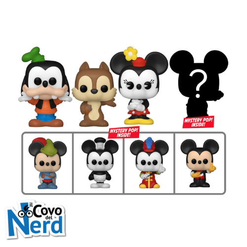 Alternative view of Bitty Pop! Disney: Goofy 4 Pack