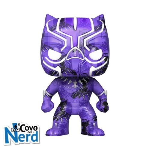 Alternative view of Funko POP! Art Series: Marvel - Black Panther Special Edition 72