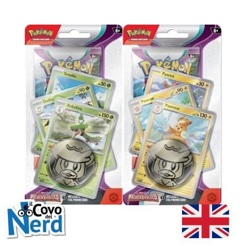 Paldea Evolved Premium Checklane Blister Box (16) - Pokémon TCG - ENG