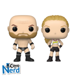 Alternative view of Funko POP! WWE: Triple H & Ronda Rousey 2 Pack