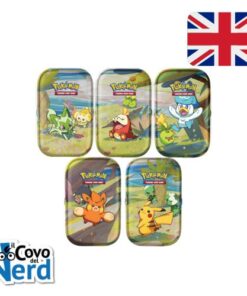 Scarlet & Violet Paldea Friends Mini Tin Bundle (5 Latte) – Pokémon TCG – ENG