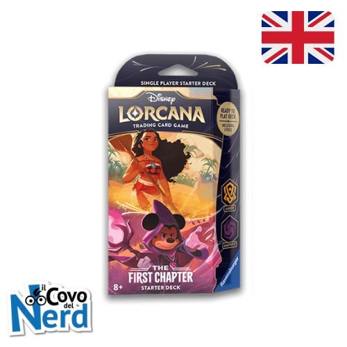 Amber/Amethyst Starter Deck - The First Chapter - Lorcana TCG Disney - ENG