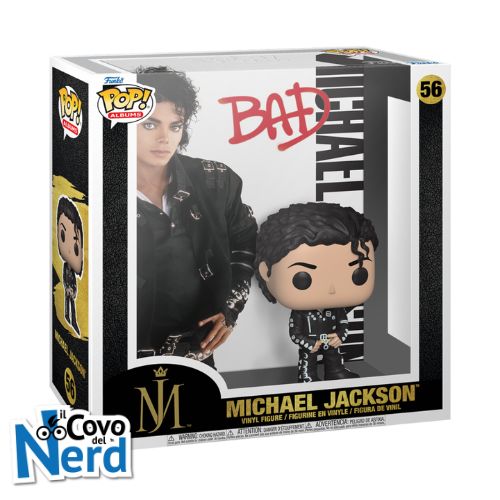 Funko POP! Albums: Michael Jackson - Bad - POP n. 56