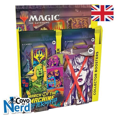 March of the Machine: The Aftermath Collector's Booster Display - ENG (12 Bustine)