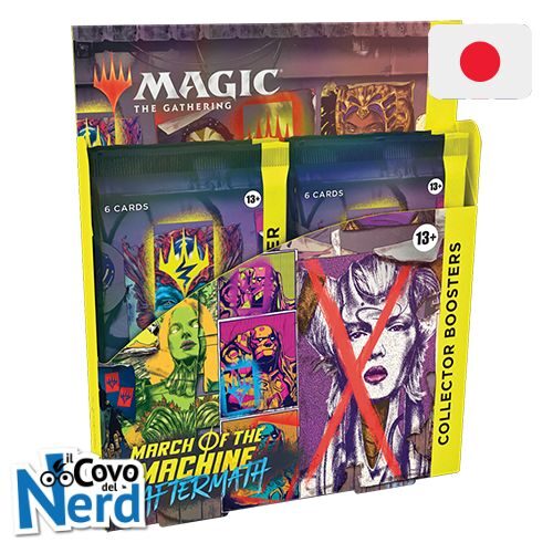 March of the Machine: The Aftermath Collector's Booster Display - JAP (12 Bustine)