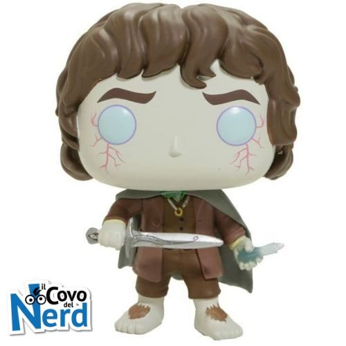 Alternative view of Funko POP! Movies: The Lord of the Rings - Frodo Baggins 444 Chase Exclusive Glow in the Dark