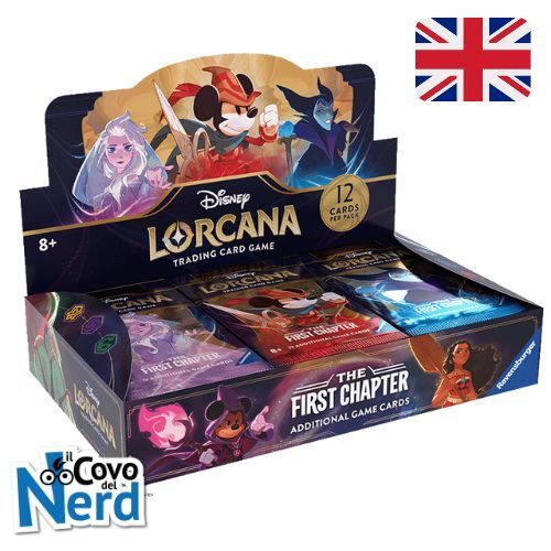 The First Chapter - Box 24 Bustine - Lorcana TCG Disney - ENG