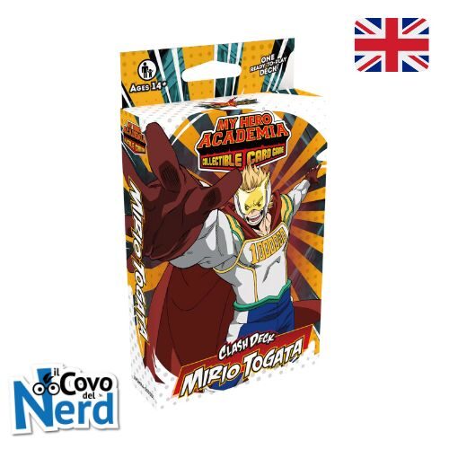 Mirio Togata Undaunted Raid Clash Deck ENG - My Hero Academia CCG Serie 5