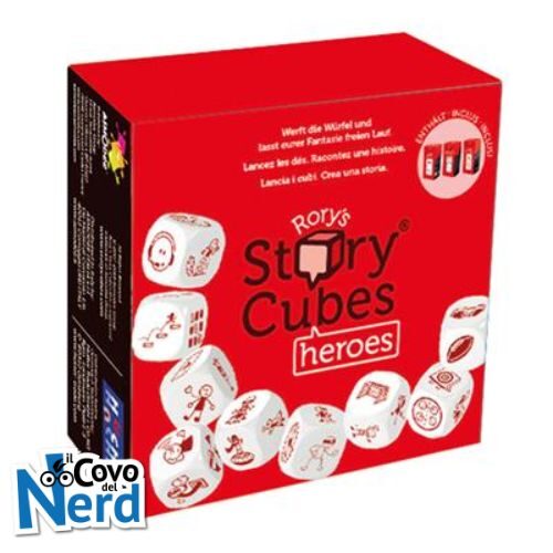 Rory's Story Cubes: Heroes (Rosso)