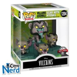 Funko POP! Deluxe: Disney Villains Assemble - Scar With Hyenas 1204