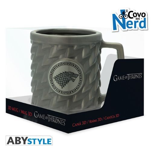 Game of Thrones - Stark - 3D Mug 500ml - ABYMUG519